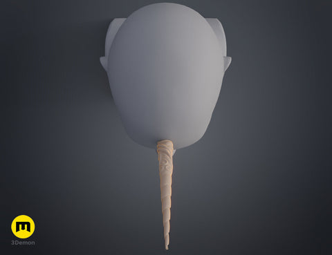 Decorated Unicorn horn