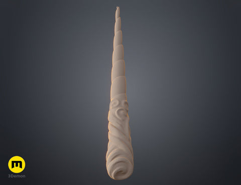 Decorated Unicorn horn