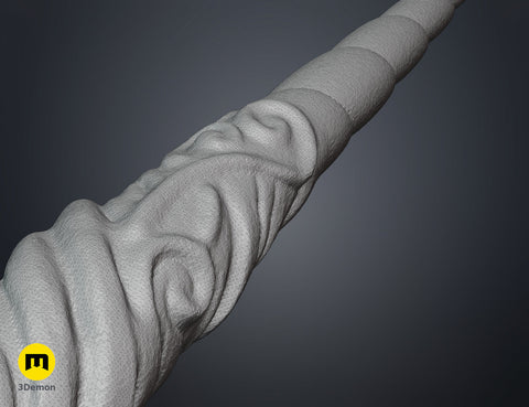 Decorated Unicorn horn