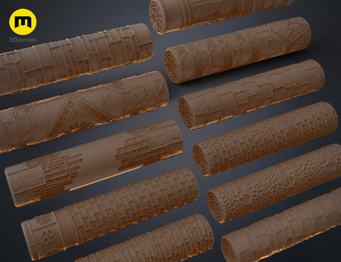 DnD terrain rollers - Walls and Surfaces