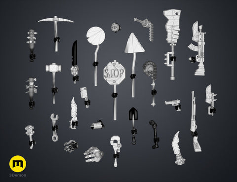 Magnetic DnD - Postapocalyptic Pack