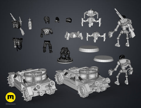 Magnetic DnD - Postapocalyptic Pack