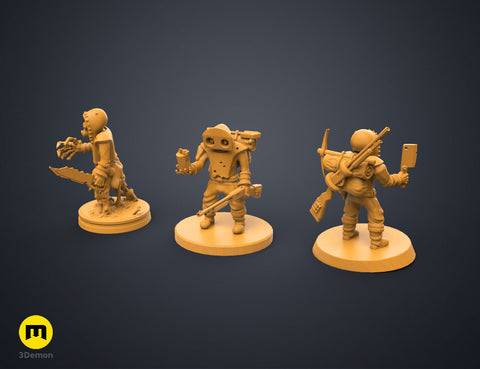 Magnetic DnD - Postapocalyptic Pack