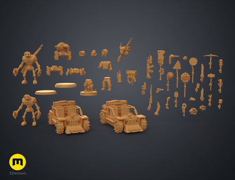 Magnetic DnD - Postapocalyptic Pack