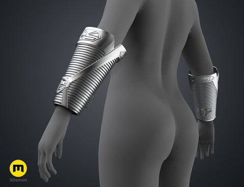 Dora Milaje General Bracers - Wakanda Forever