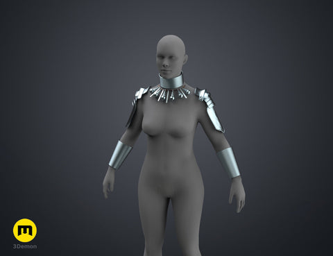 Dora Milaje - Armor and Accesories (Black Panther)