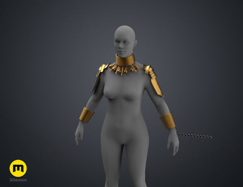 Dora Milaje - Armor and Accesories (Black Panther)