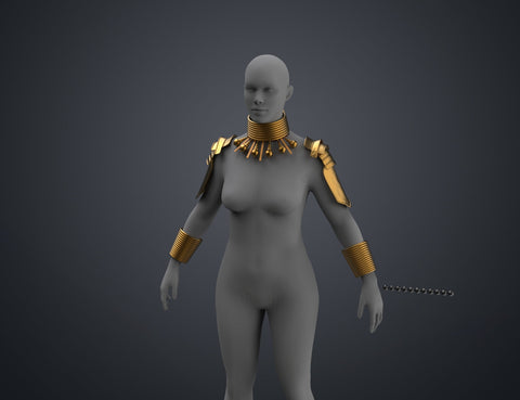Dora Milaje - Armor and Accesories (Black Panther)