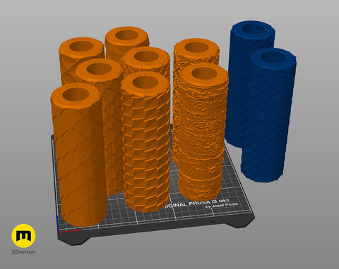 Texture Rollers - Dragon and Fish Scales