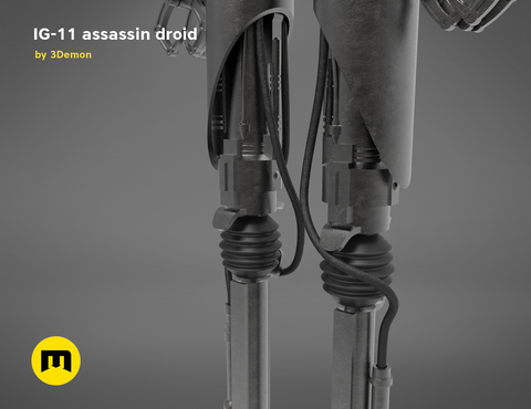 Assassin droid IG-11 - Mandalorian