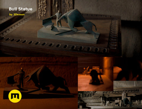Bull Statue - Dune