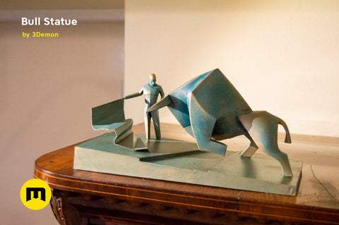 Bull Statue - Dune
