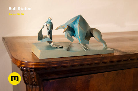 Bull Statue - Dune