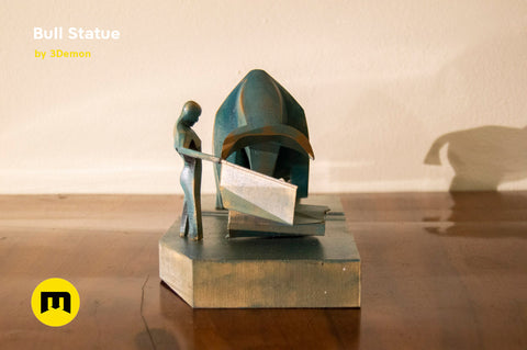 Bull Statue - Dune