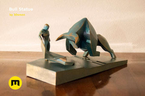 Bull Statue - Dune