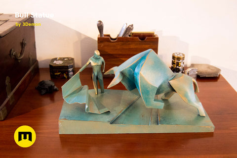 Bull Statue - Dune