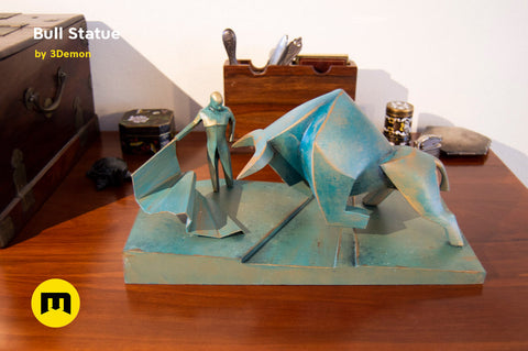 Bull Statue - Dune