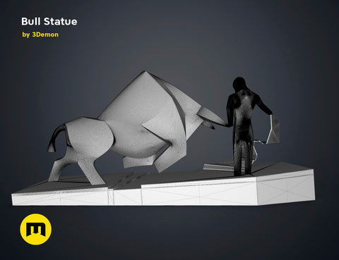 Bull Statue - Dune