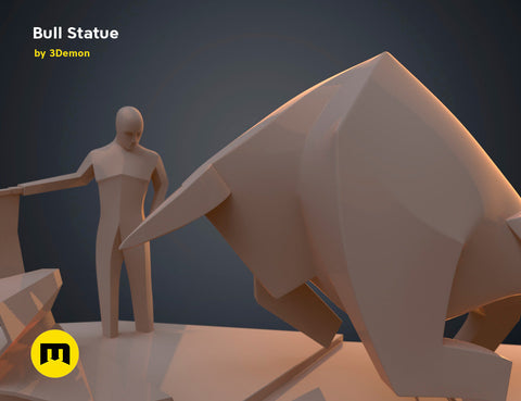 Bull Statue - Dune