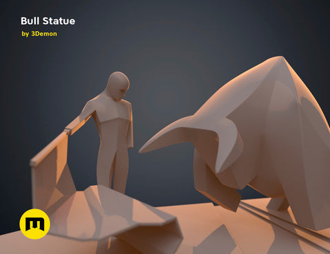 Bull Statue - Dune