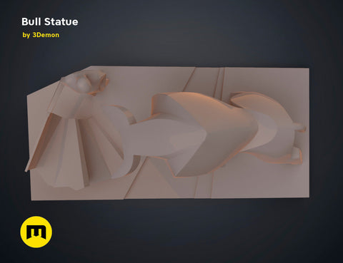 Bull Statue - Dune