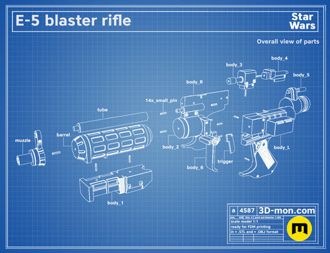E-5 Blaster Rifle
