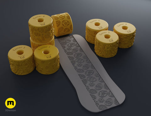 Texture Rollers – Easter Patterns