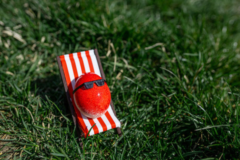 Easter egg spray paint stencils
