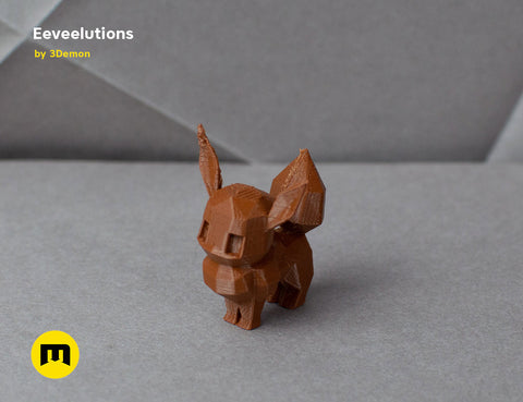 Eeveelutions Low Poly