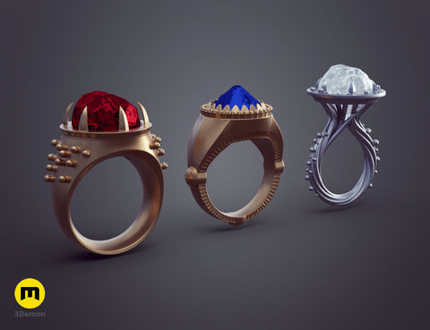 Rings of Power - 3 Elven Rings