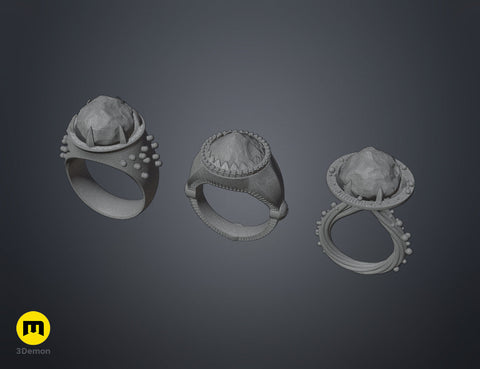 Rings of Power - 3 Elven Rings