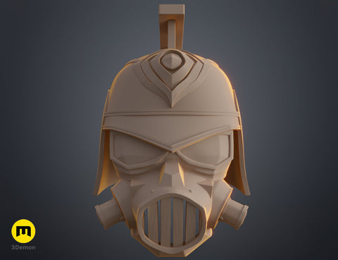Enforcer mask and helmet - Arcane