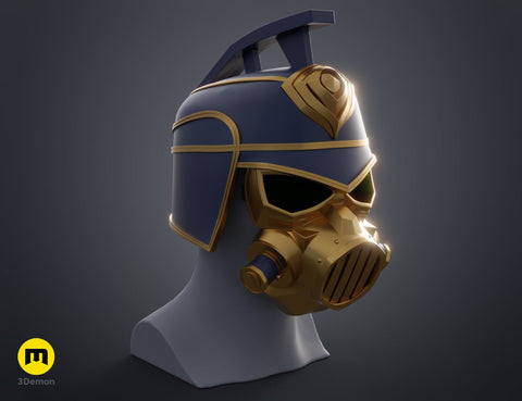 Enforcer mask and helmet - Arcane