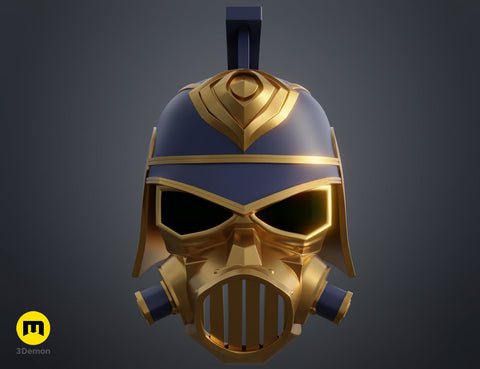 Enforcer mask and helmet - Arcane