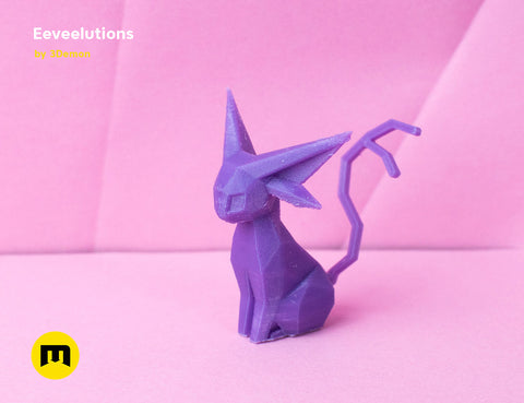 Eeveelutions Low Poly
