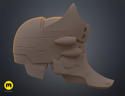 Eva 02 Helmet - Neon Genesis Evangelion
