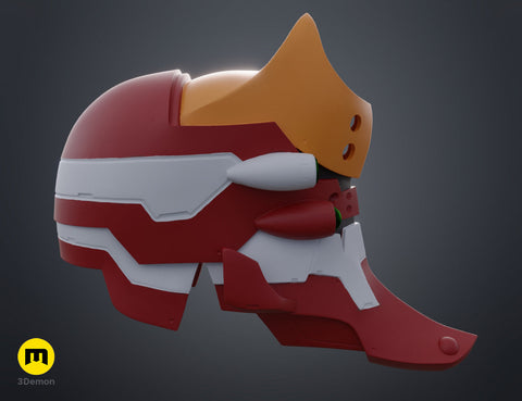 Eva 02 Helmet - Neon Genesis Evangelion