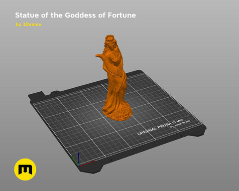 Statue of the Goddess of Fortune
