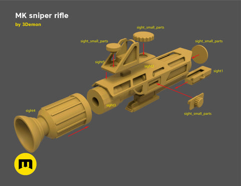 MK Sniper Rifle Fennec Shand
