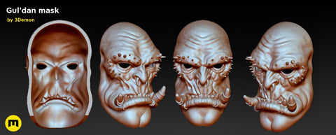 Gul´dan Mask - World of Warcraft