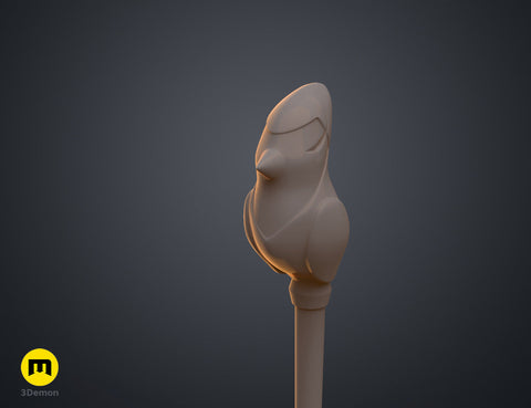 Hunter's Flapjack Palisman Staff - The Owl House