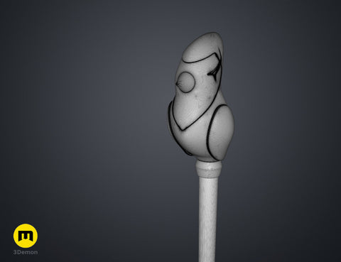 Hunter's Flapjack Palisman Staff - The Owl House