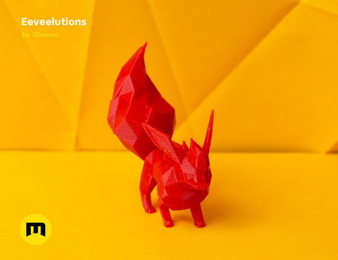 Eeveelutions Low Poly