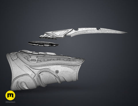 Fugitive Predator Gauntlet and Blades