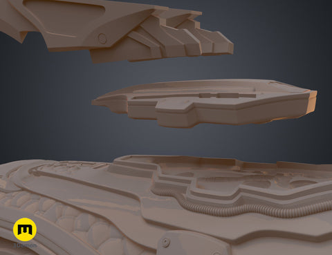 Fugitive Predator Gauntlet and Blades