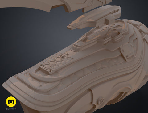 Fugitive Predator Gauntlet and Blades