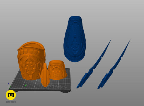 Fugitive Predator Gauntlet and Blades