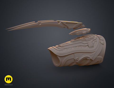 Fugitive Predator Gauntlet and Blades