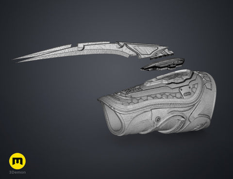 Fugitive Predator Gauntlet and Blades