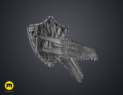 Dragon Head Wall Trophy - Game of Thrones